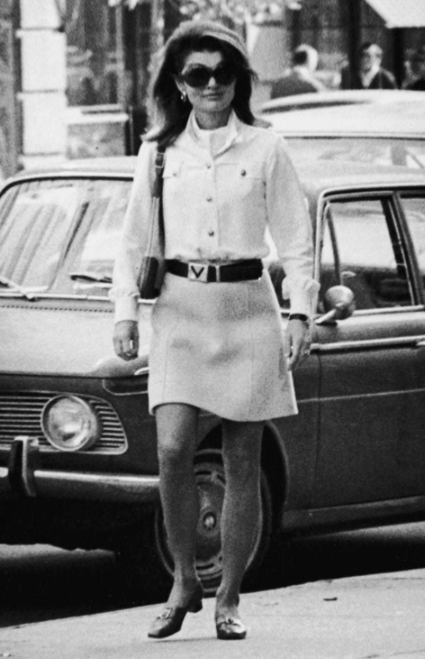 Former First Lady Jacqueline Kennedy Onassis was a fashion icon during the 1960's. Photo credit: Emmakate Few