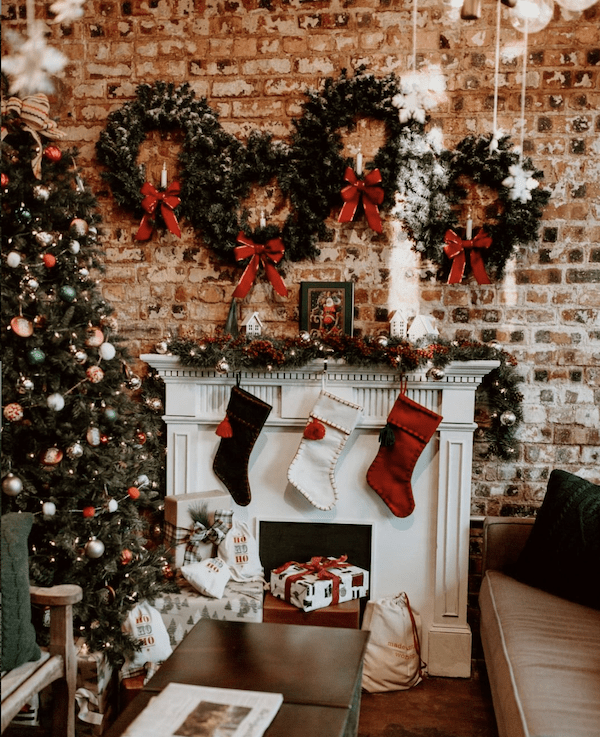 Cozy up with a holiday coffee at Deck the Hall Street. Image: @fictioncoffeeshop Photo credit: Maria Ryan