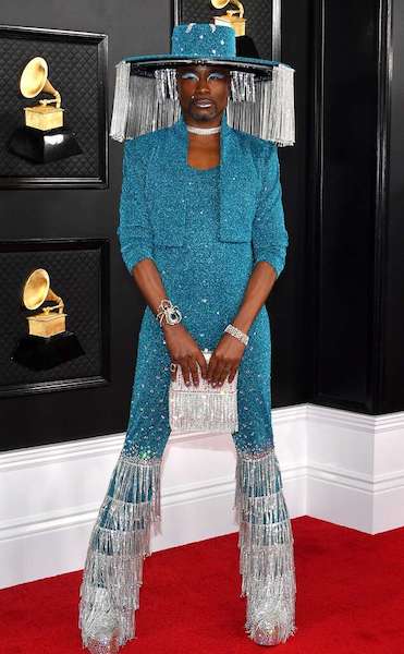 Billy porter at 62nd grammy awards red carpet