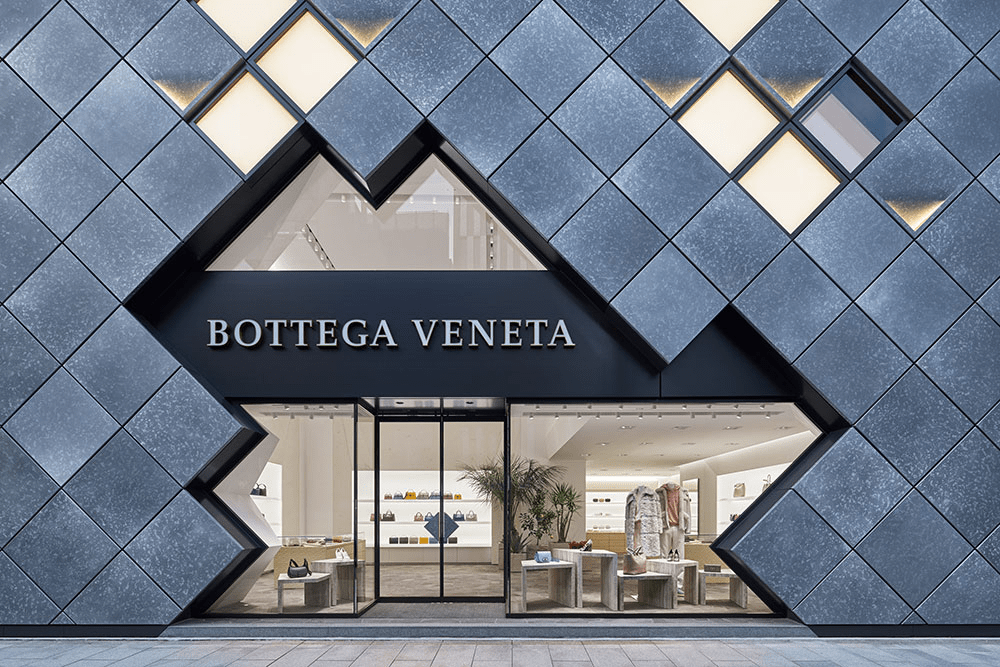 Bottega Veneta's newly-unveiled flagship store in Tokyo, Japan. Photo credit: Superfuture