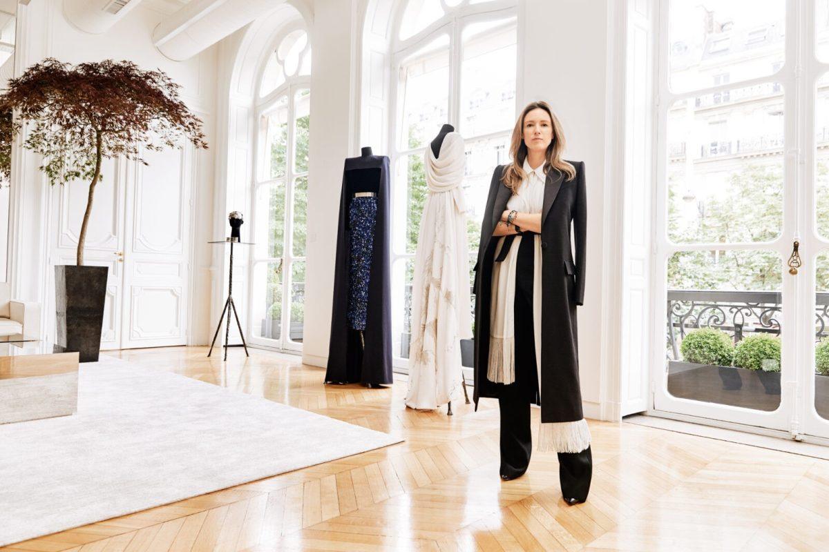 Waight Keller in the Givenchy apartments located above the flagship store in Paris. Photo credit: Financial Times