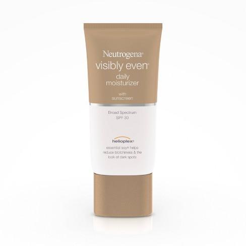 Neutrogena Visibly Even Daily Facial Moisturizer, SPF 30, $13.39, target.com