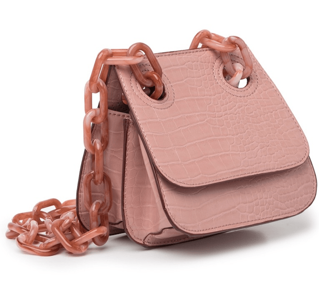 NORDSTROM RACK Croc Embossed Shoulder Flap Bag ($39.97)