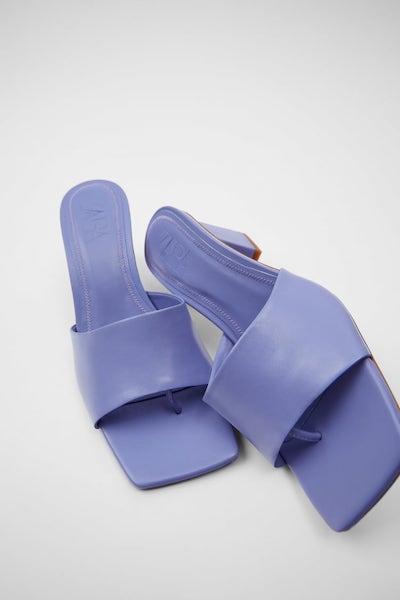 Zara Leather High Heeled Sandals