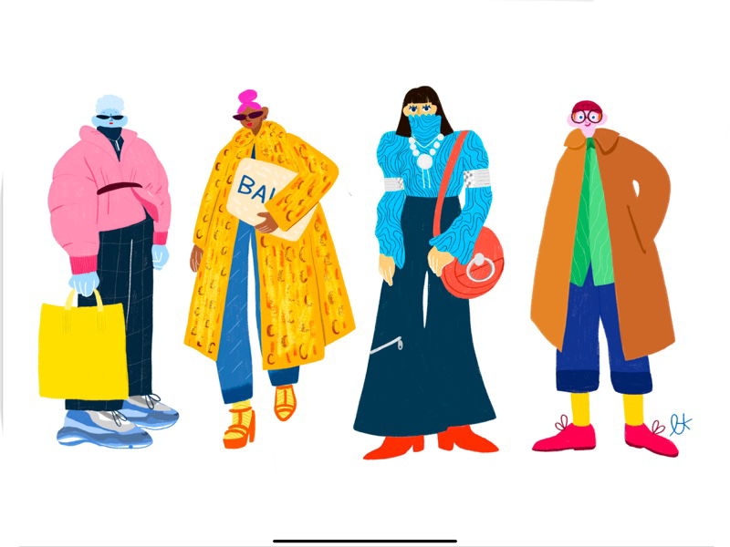 fashion cover Photo credit: Dribbble