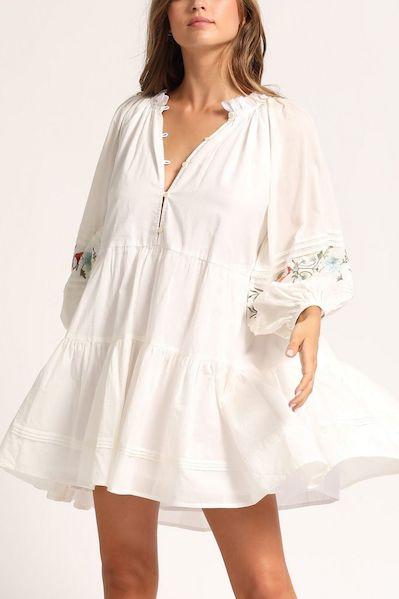 Cleobella Jada Embroidered Mini Dress from Urban Outfitters ($189)