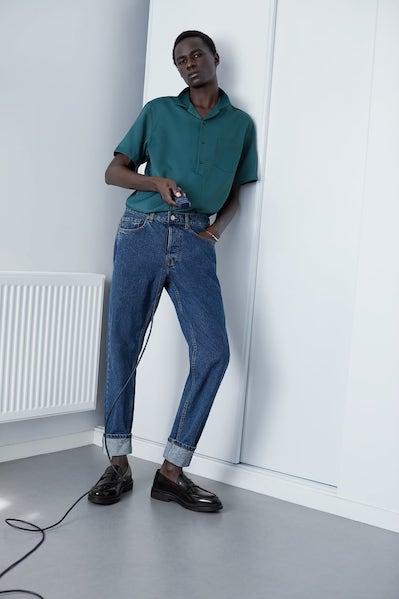 TEXTURED POLO SHIRT from Zara