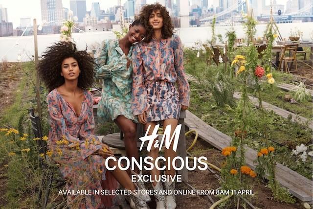 H&M's Conscious Collection ad campaign for Spring/Summer of 2020.