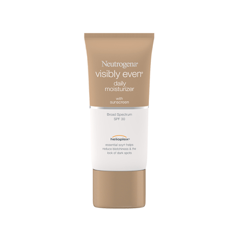 Neutrogena Visibly Even daily moisturizer, SPF 30; $13.39, target.com