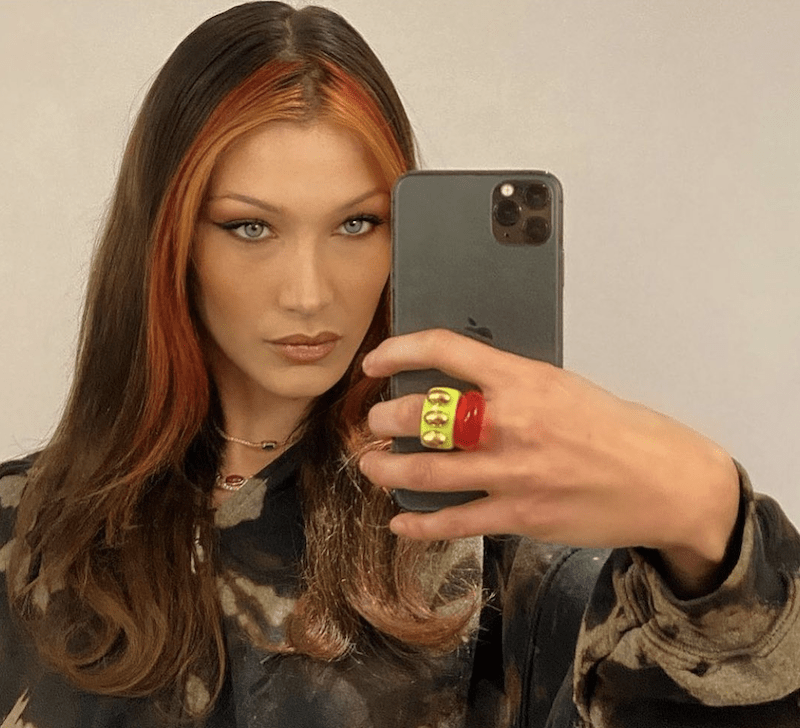 Bella Hadid in La Manso Rings