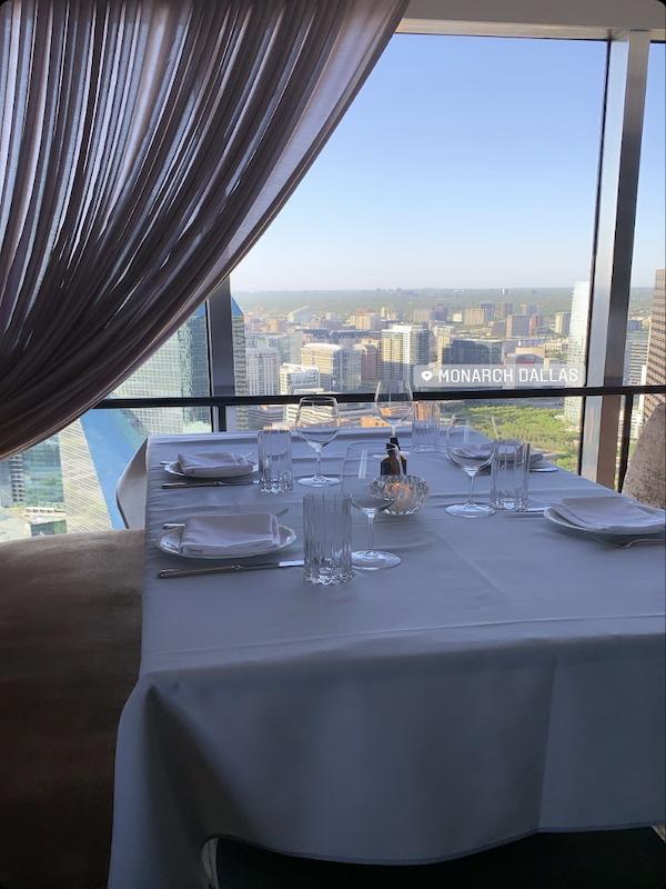 Dine in the Sky at The Monarch