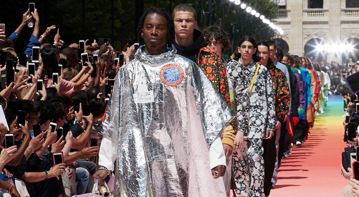 Abloh's first show with Louis Vuitton Photo credit: LVMH News