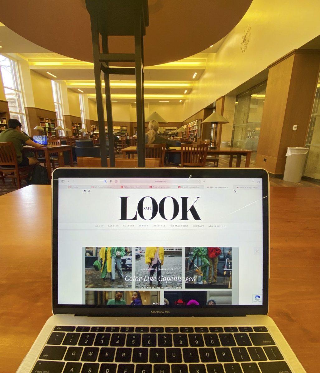 Studying in Fondren Photo credit: Lindsay Rorschach