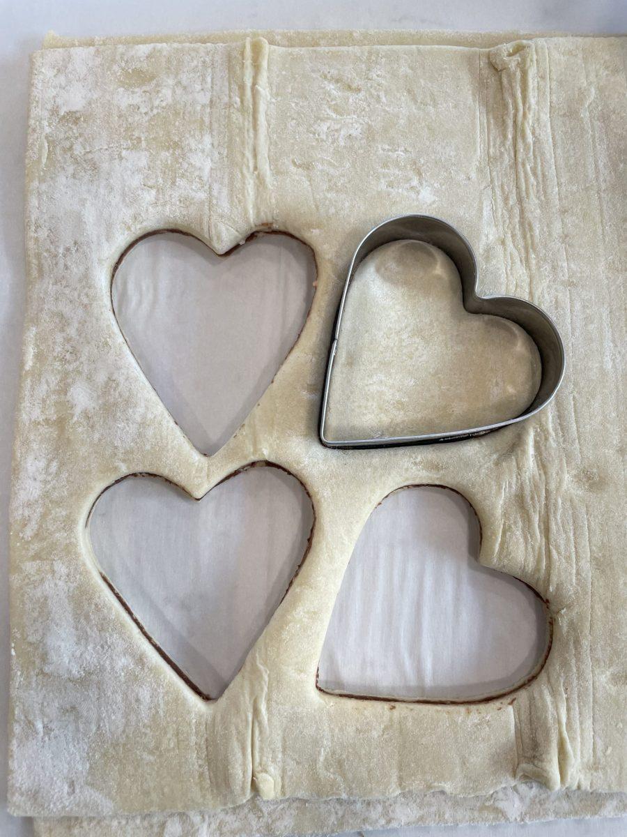 Heart Puff Pastry Dessert Recipe