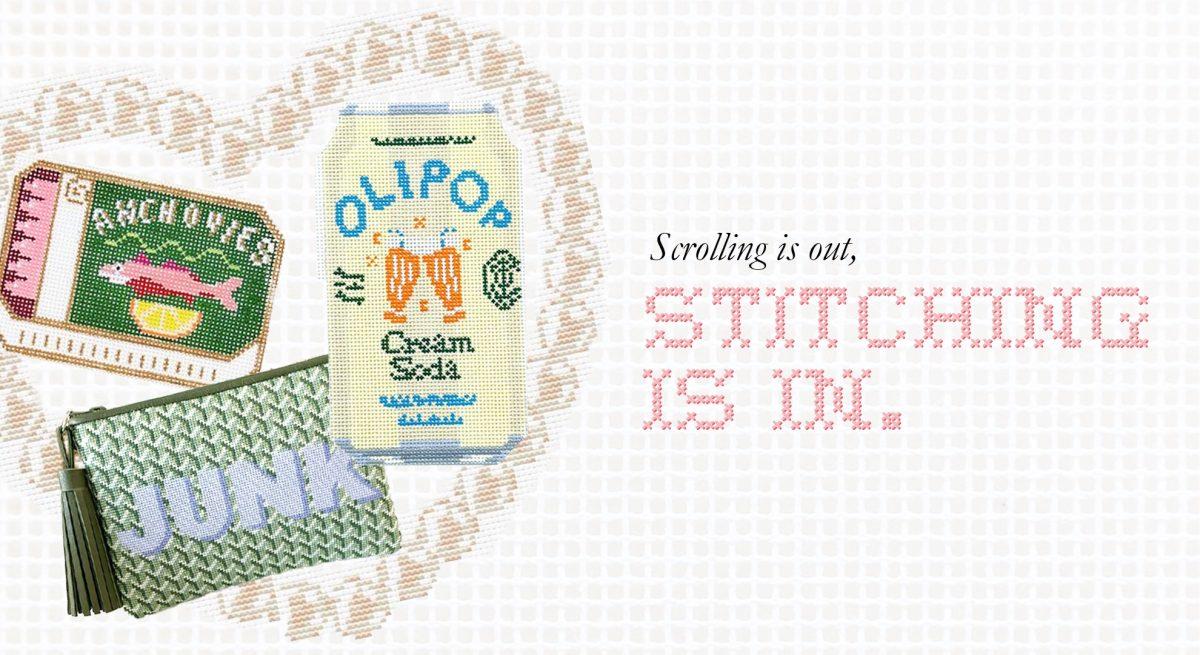 Scrolling Is Out, Stitching Is In